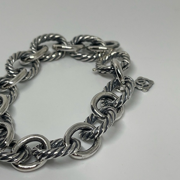 David Yurman Oval Link Chain Bracelet - Picture 3 of 10